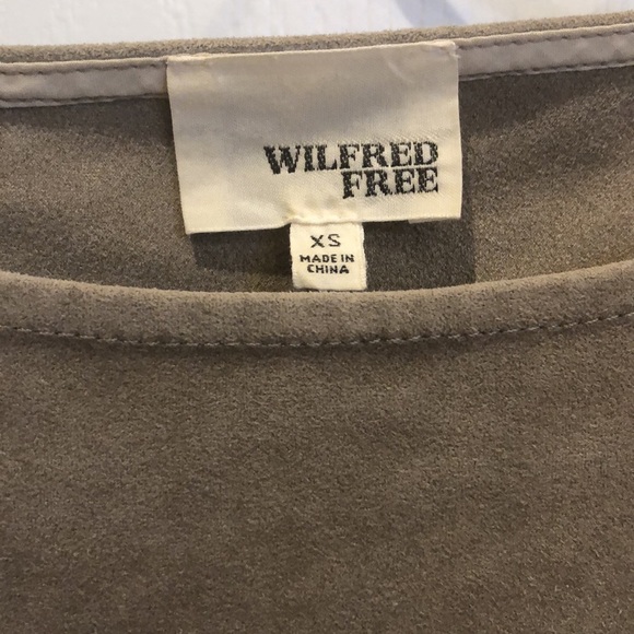 Wilfred Free suede one piece tunic - Picture 2 of 2